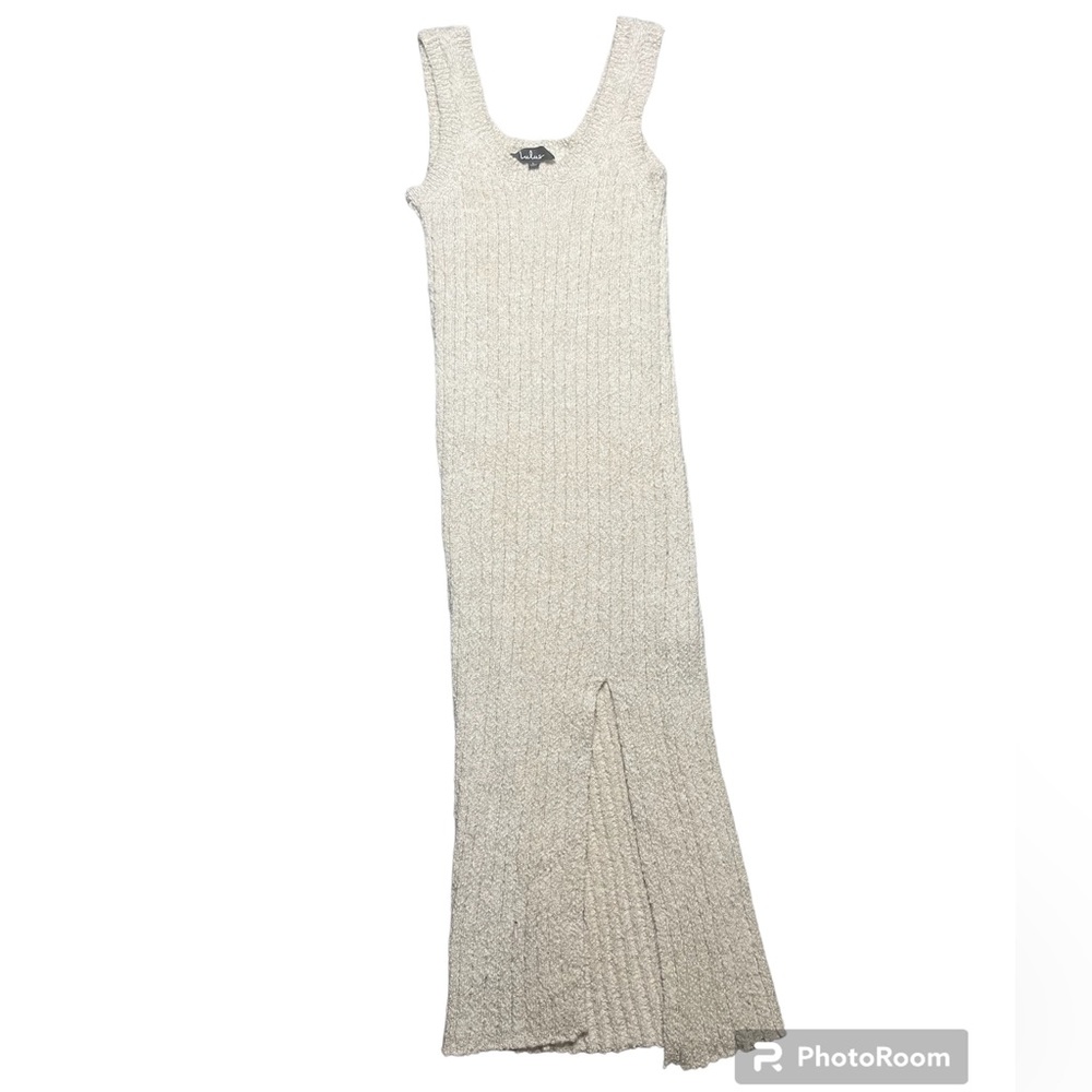 Lulus Long Sleeveless Sweater Dress